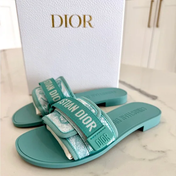Dior Dioriveria Dio(r)evolution Slide Sandals - Picture 3 of 7